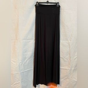 AB Studio, Small Black Maxi Skirt, Used Condition